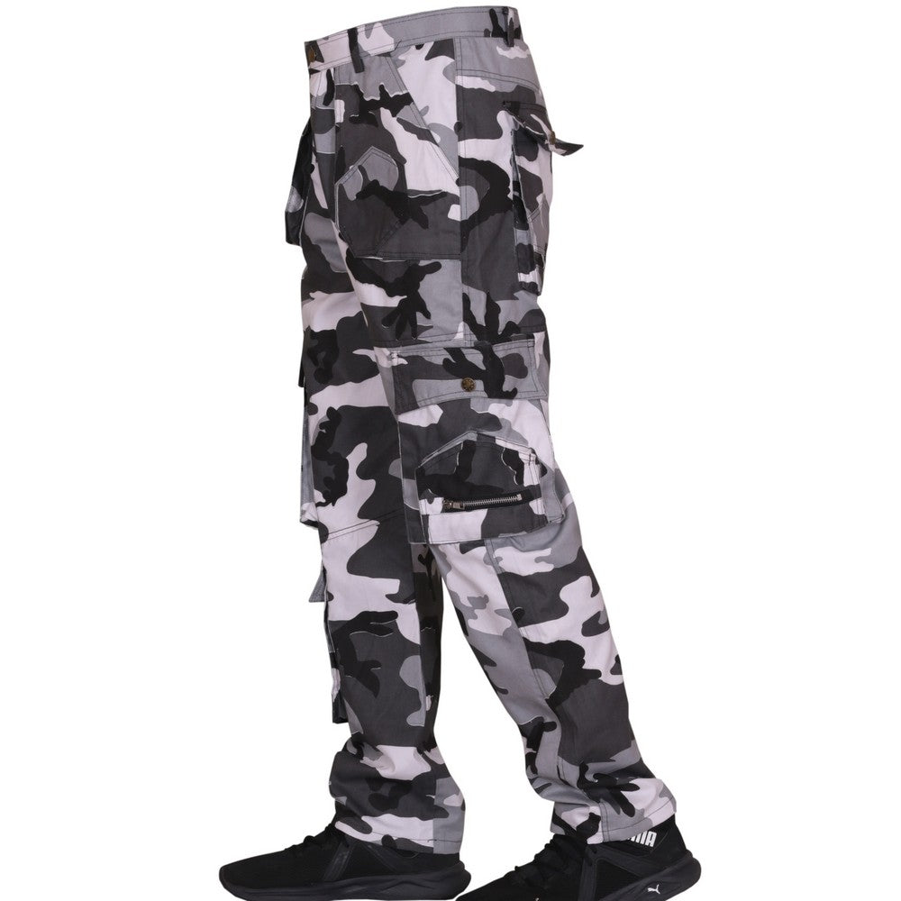 Army and Outdoors 6 Pocket Camouflage Combat Cargo Trousers - Urban India |  Ubuy